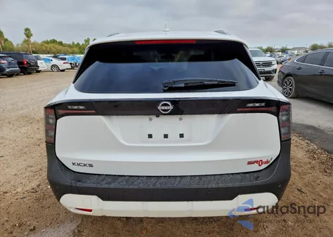 2025 Nissan Kicks Sr из США, поврежденный, VIN 3N8AP6DA4SL336721